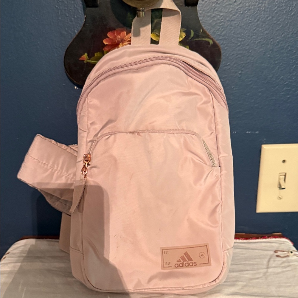 Adidas Light Pink Backpack